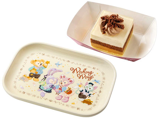 (SEPT 3 PREORDER) DISNEYSEA LIMITED - Wishing Wings - Duffy & Friends - Souvenir Plate