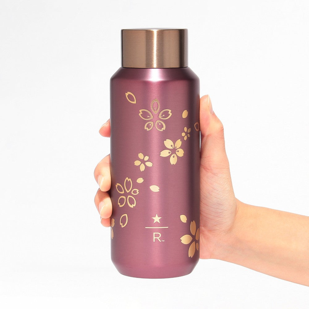 Starbucks Reserve Japan - Sakura 2026 - Stainless Steel Bottle - Ruby Pink - 355ml