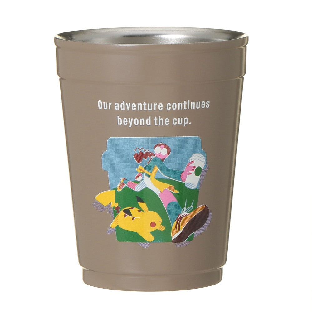 SEPT 30 PREORDER - Starbucks Japan - Pokémon + STARBUCKS - 2 Way Stainless Steel Cup/Holder - Coffee Connection 355ml
