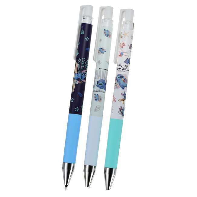 Japan Limited - Stitch & Scrump - Juice Up 0.4 Gel Ink Ballpoint Pen Set- Stitch Day Collection
