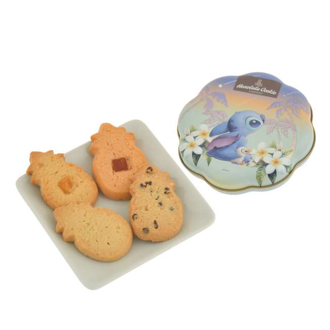 Japan Limited - Stitch Honolulu Cookie Company Tin - Stitch Day Collection