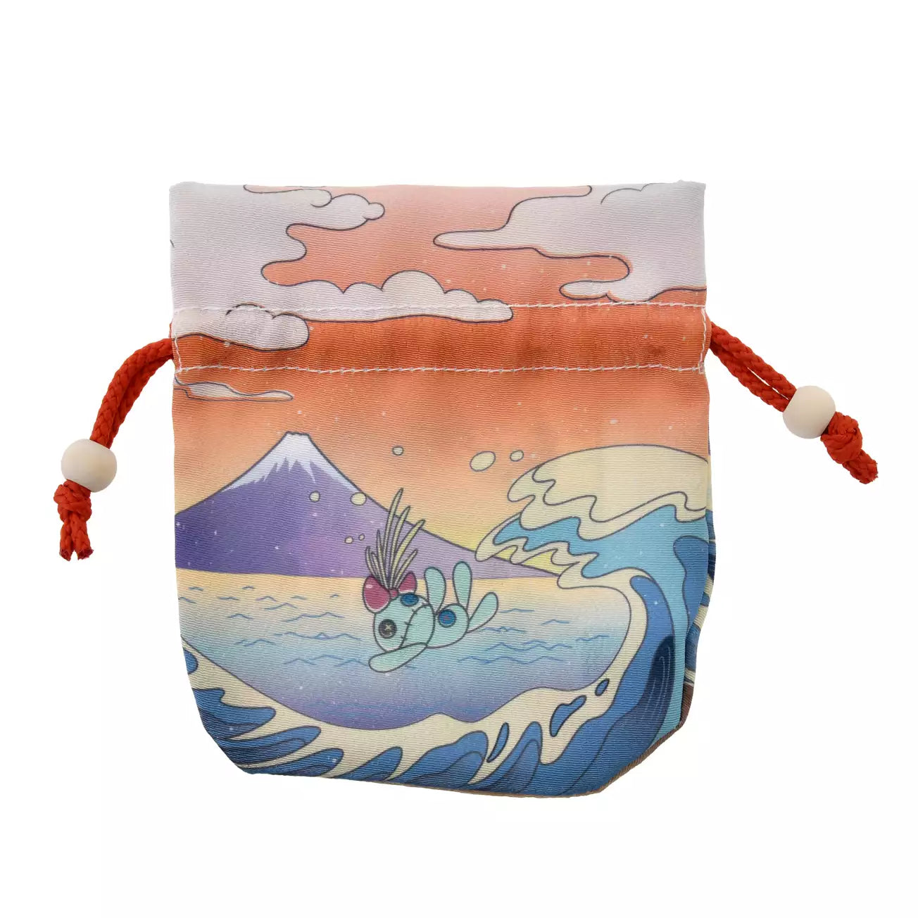 JAPAN LIMITED - Japan Original Collection - Stitch, Angel & Scrump Drawstring Bag