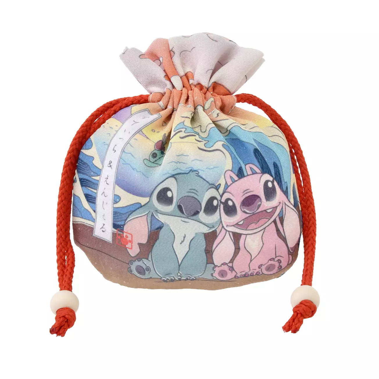 JAPAN LIMITED - Japan Original Collection - Stitch, Angel & Scrump Drawstring Bag