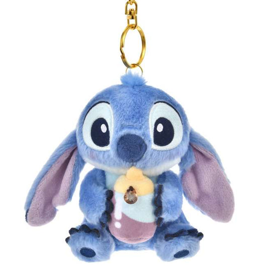 Japan Limited - Flagship Store Limited - Stitch Baby Bottle Plush Keychain - Stitch Day Collection