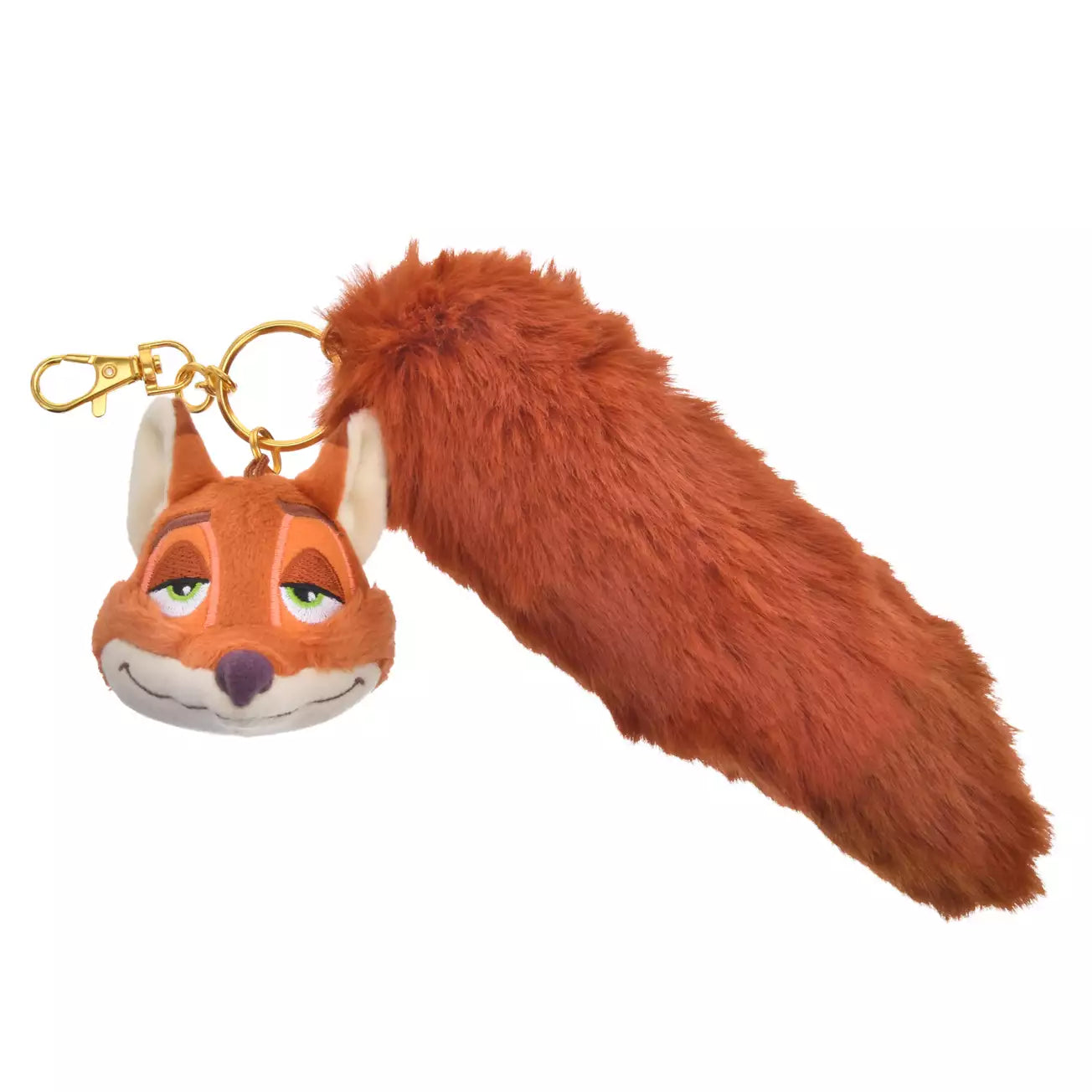 My Favorite Disney Foxes Collection - Nick Wilde Plush Tail Keychain
