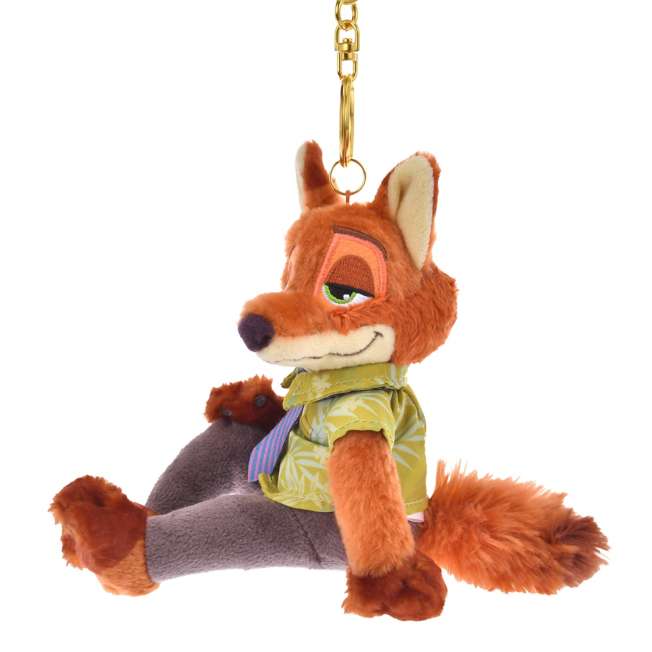 My Favorite Disney Foxes Collection - Nick Wilde Plush Keychain