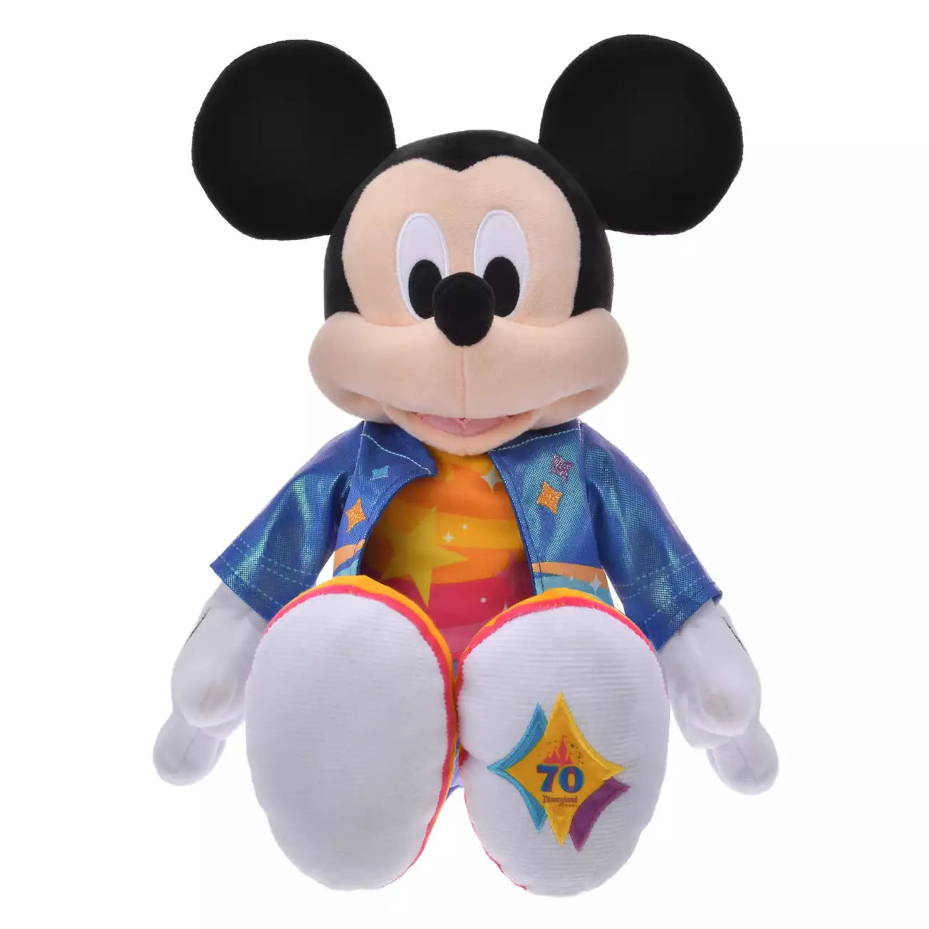 Japan Disney Store - Disneyland Resort 70th Celebration - Mickey Mouse Plush