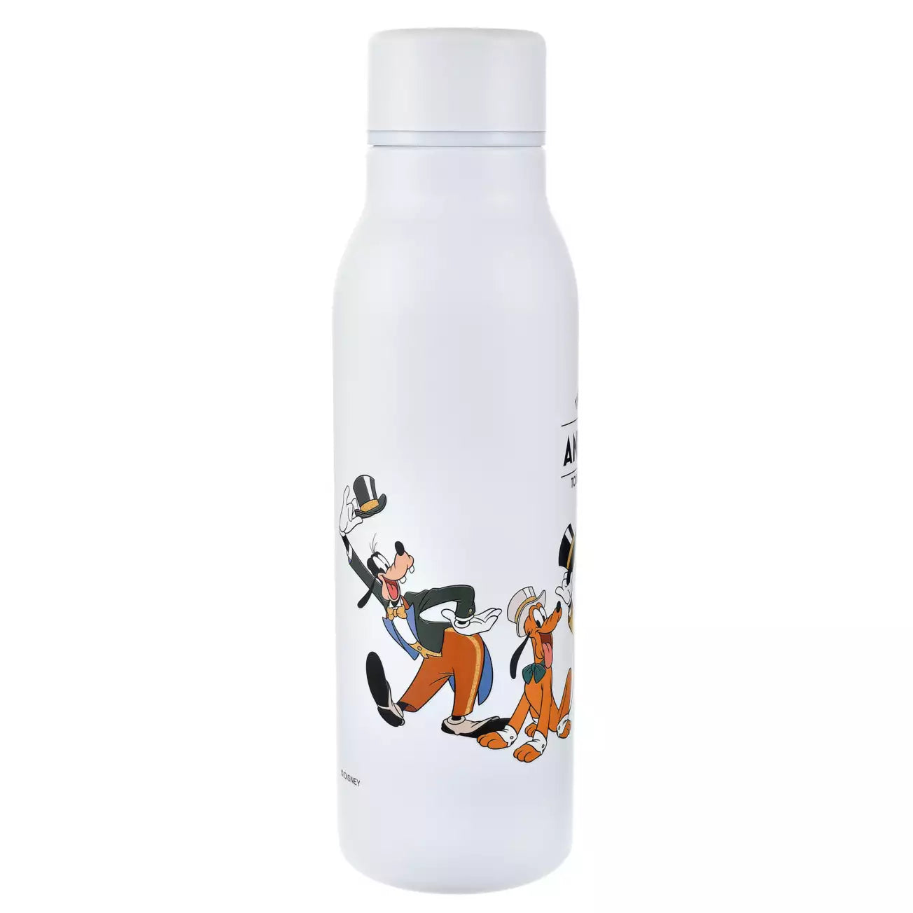 Tokyo Disney Resort Store Limited - 25th Anniversary - Mickey & Friends Stainless Steel Bottle - White