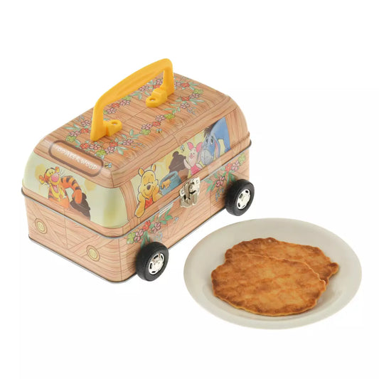 Japan Limited - Winnie the Pooh - Waffle Cookies in Tin Bus with Wheels