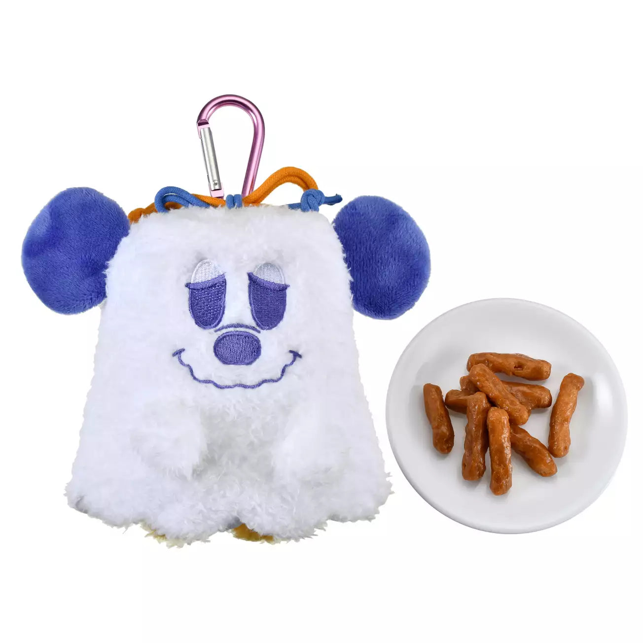 SEPT 3 PREORDER - Japan Limited - Disney Store Halloween 2025 - Ghost Mickey Snack Pouch with Carabiner
