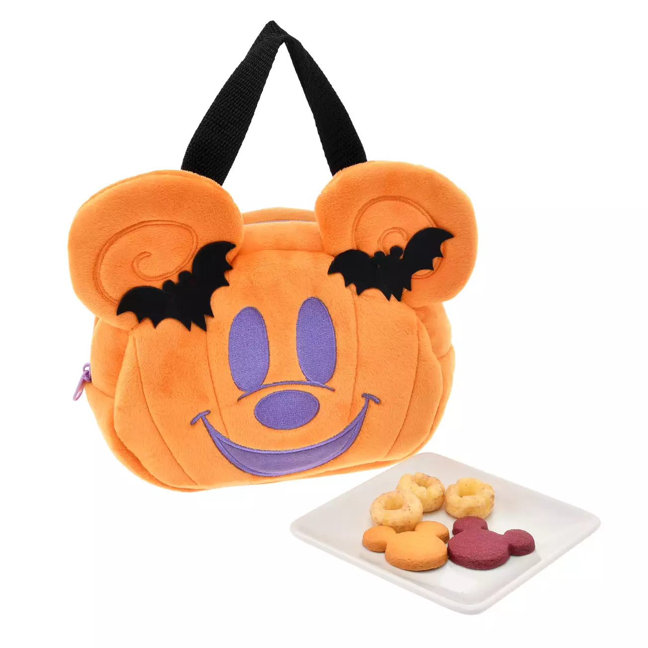 SEPT 3 PREORDER - Japan Limited - Disney Store Halloween 2025 - Pumpkin Mickey - Cookie Snack Bag