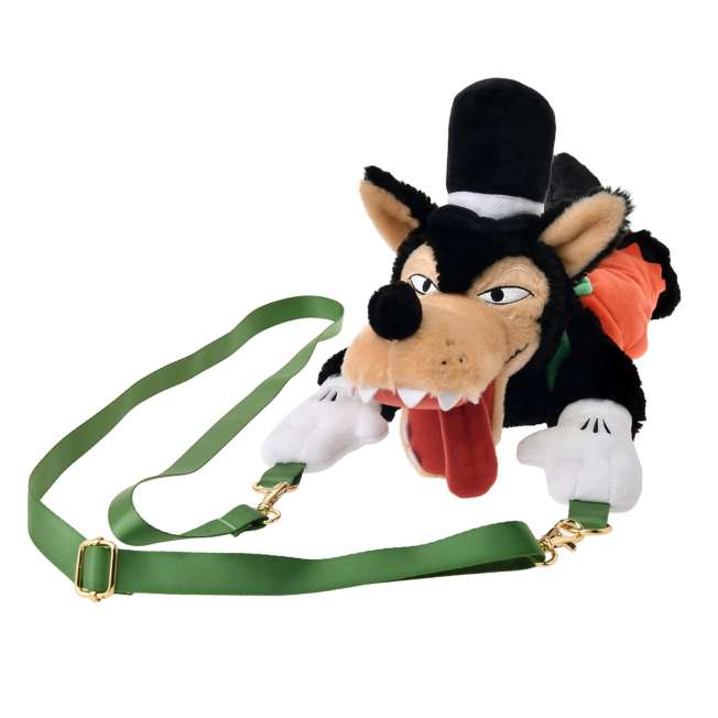 SEPT 3 PREORDER - Japan Limited - Disney Villains - Big Bad Wolf - Plush Pouch Bag