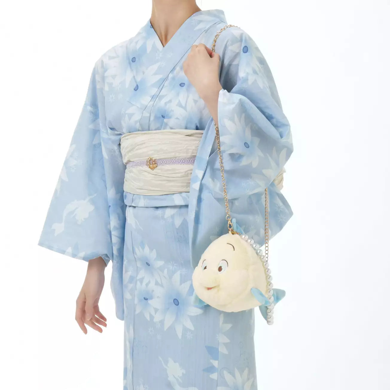Japan Limited - Disney YUKATA Collection - 2 Way Flounder Shoulder Bag