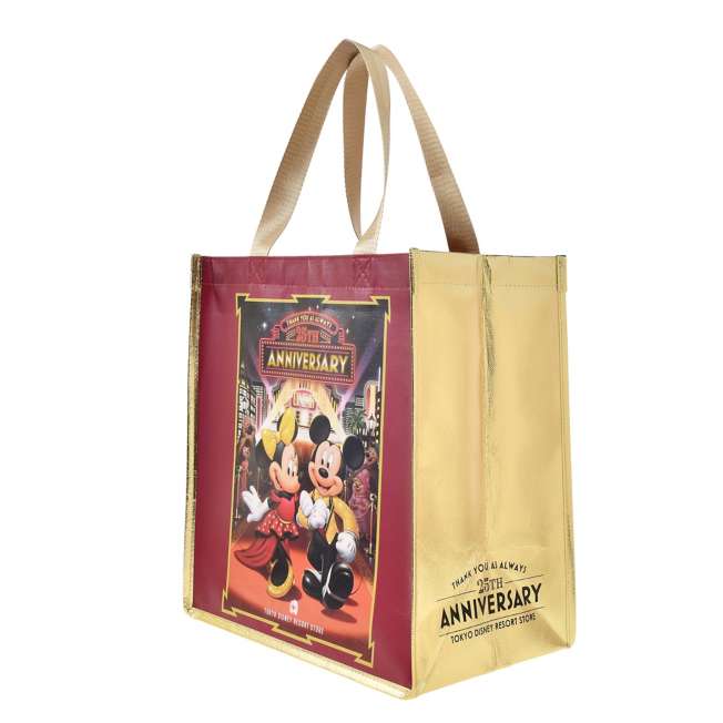 Tokyo Disney Resort Store Limited - 25th Anniversary - Mickey & Friends - ECO Bag (medium)