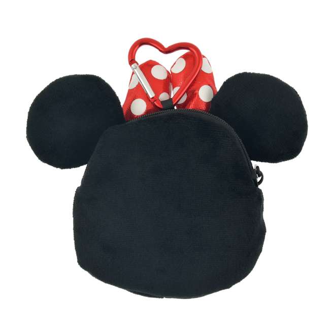 Japan Limited - Minnie's Dot Ribbon Collection - Minnie Pouch with Carabiner