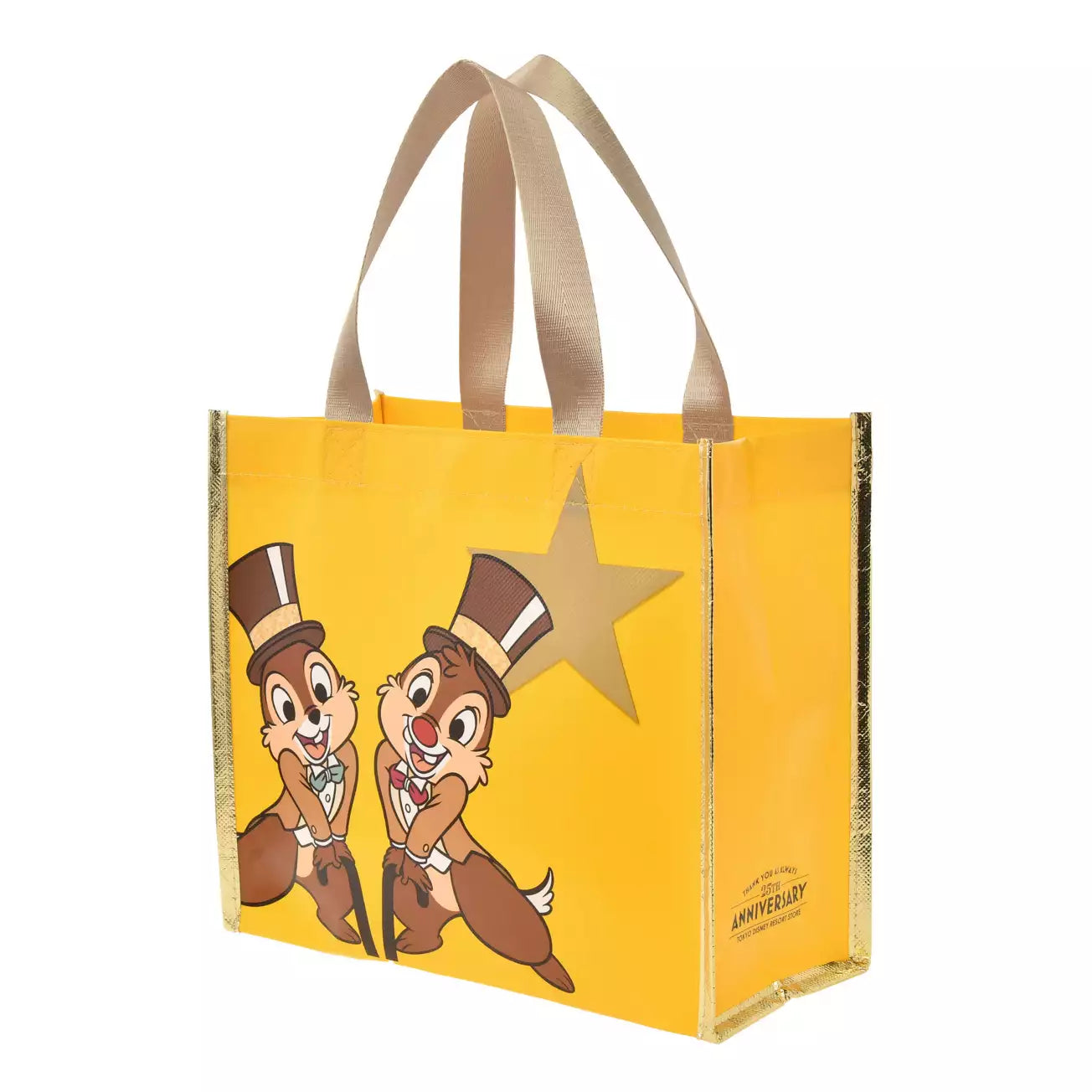 Tokyo Disney Resort Store Limited - 25th Anniversary - Chip & Dale - ECO Bag (Small)