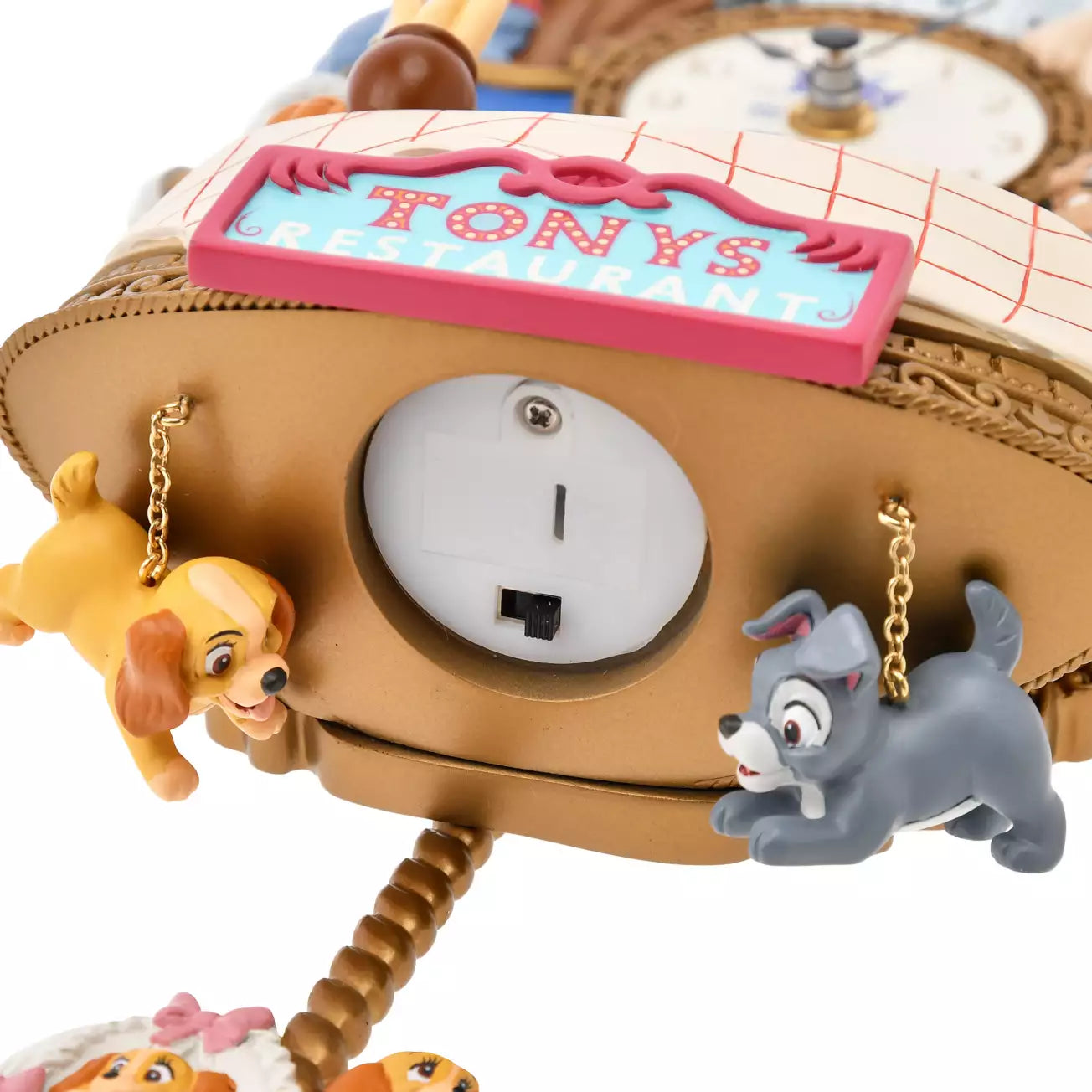 SEPT 12 PREORDER - Japan Limited - Lady and the Tramp - 70th Anniversary - Light-Up Clock