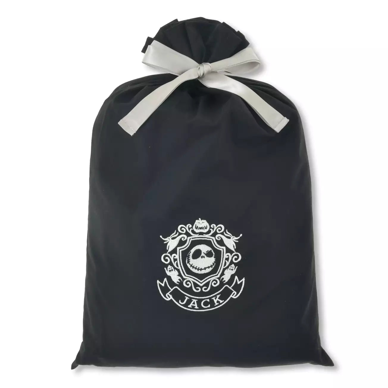 Japan Limited - The Nightmare Before Christmas - Jack Skellington & Zero Long Sleeve Pajama Dress with Drawstring Bag