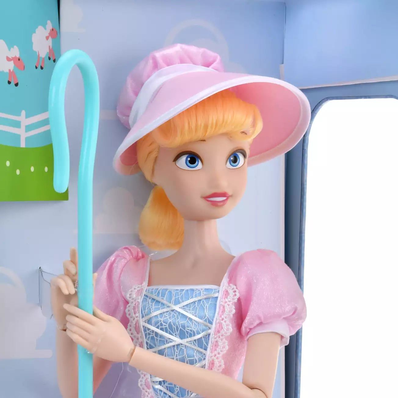 OCT 24 PREORDER - Japan Limited - Toy Story 30th Anniversary - Bo Peep & Billy, Goat, and Graff Light-Up Doll Figure Set - Disney Designer Collection