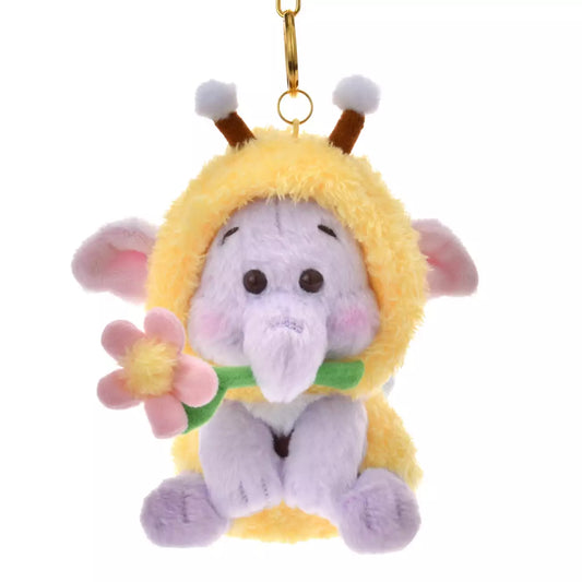 Japan Limited - Flower Garden - Winnie the Pooh - Heffalump Plush Keychain