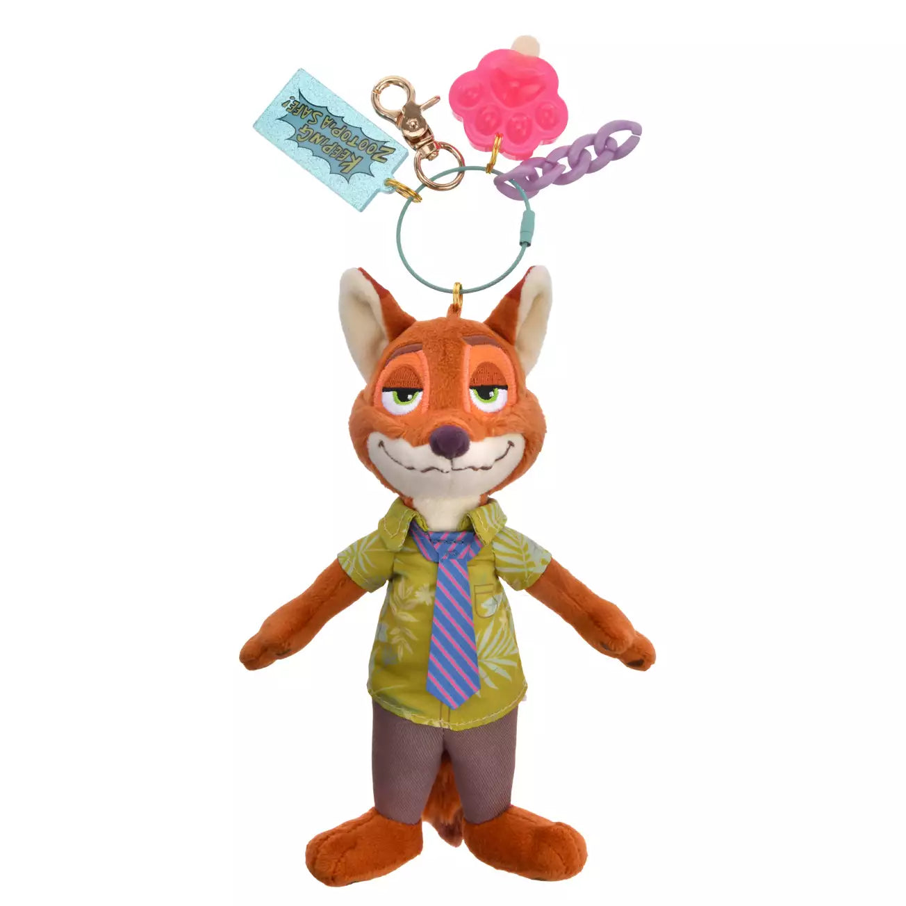 Japan Limied - Zootopia Comic Style - Nick Wilde - Push Keychain
