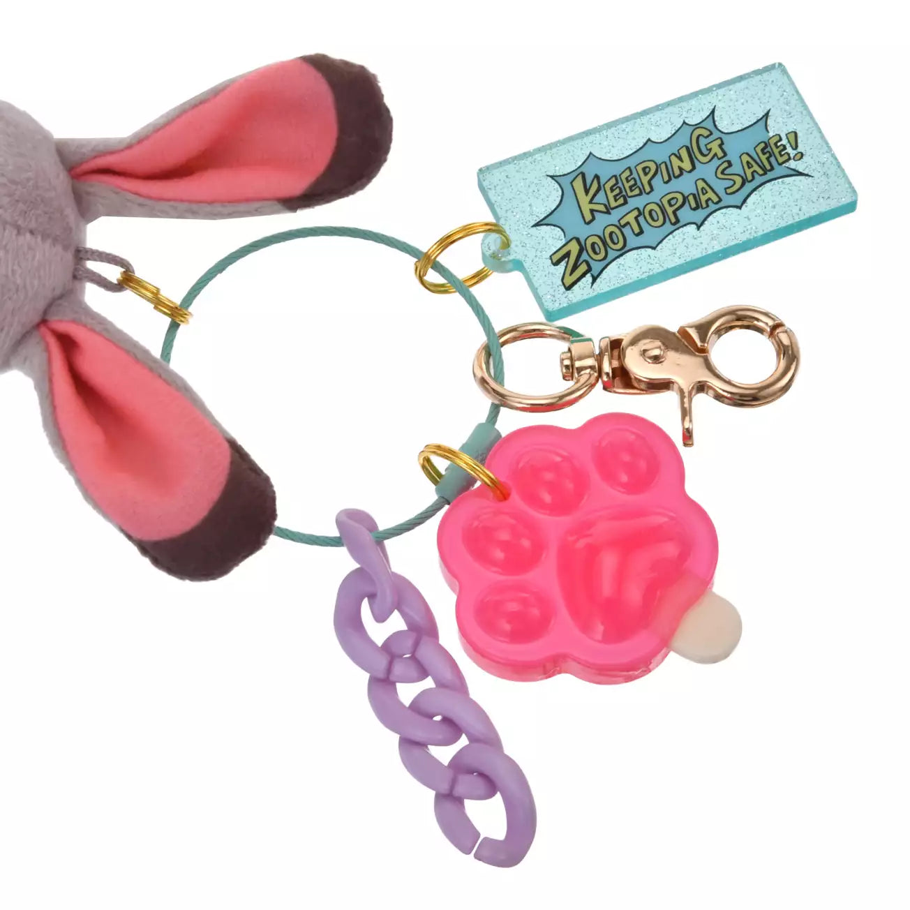 Japan Limied - Zootopia Comic Style - Judy Hopps - Push Keychain