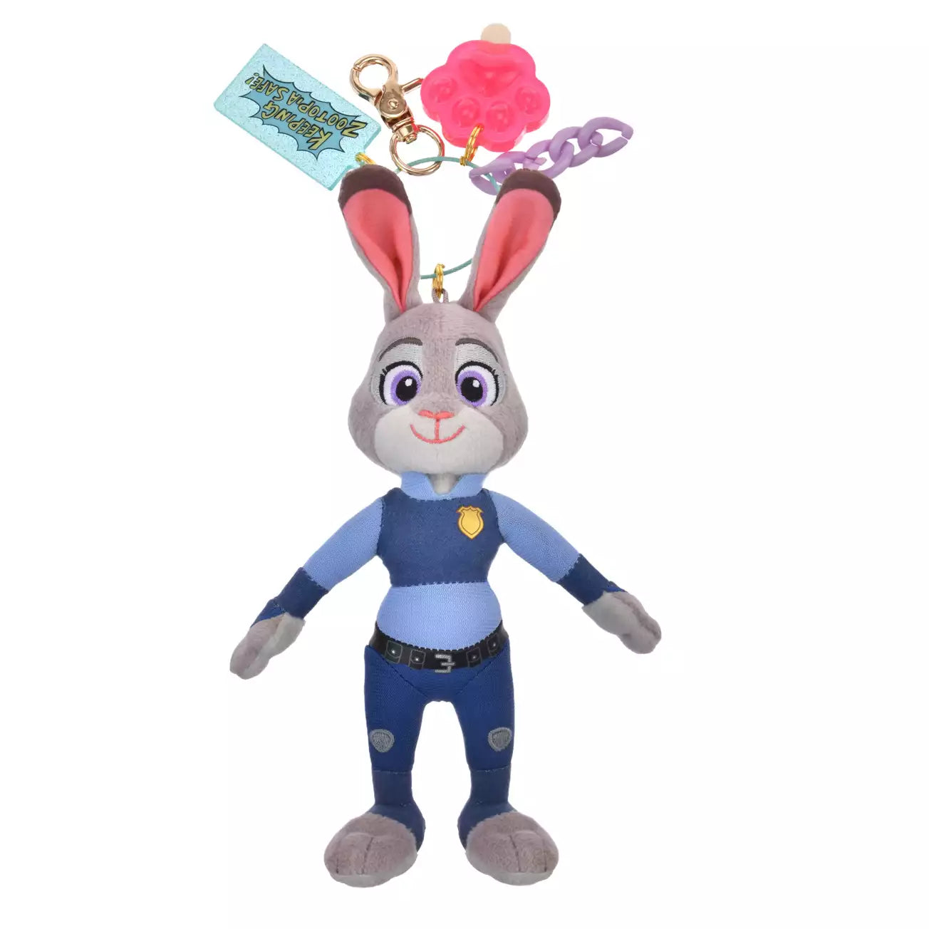 Japan Limied - Zootopia Comic Style - Judy Hopps - Push Keychain