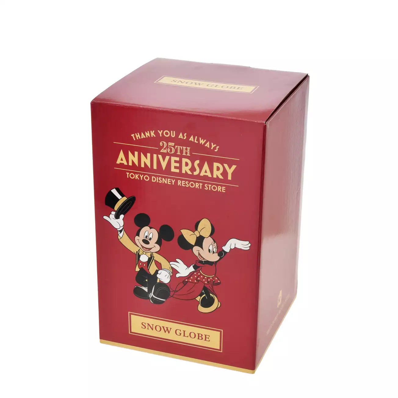 Tokyo Disney Resort Store Limited - 25th Anniversary -Mickey & Friends Snow Globe
