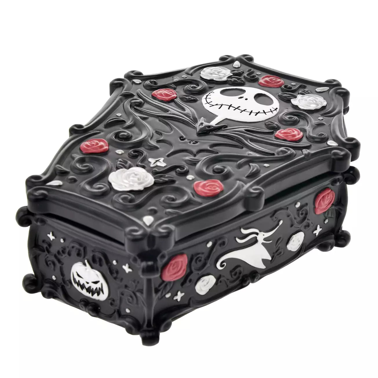 SEPT 16 PREORDER - Japan Limited - The Nightmare Before Christmas - Jack Skellington & Zero Trinket Box