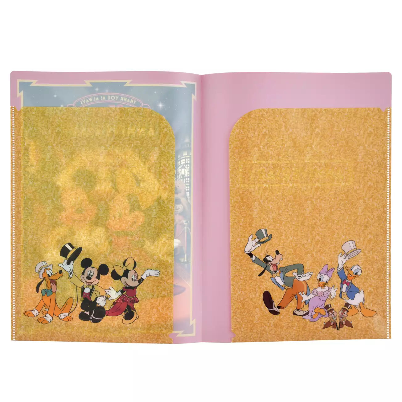 Tokyo Disney Resort Store Limited - 25th Anniversary - Mickey & Friends - Clear File