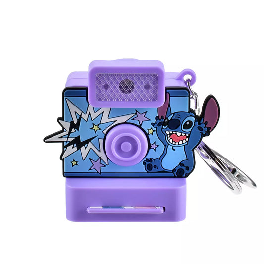 Japan Limited - Stitch & Angel - Sound & Light Up Camera Keychain