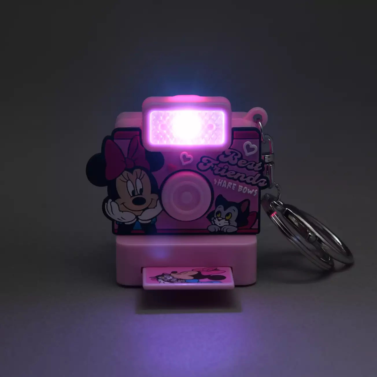 Japan Limited - Minnie & Figaro - Sound & Light Up Camera Keychain