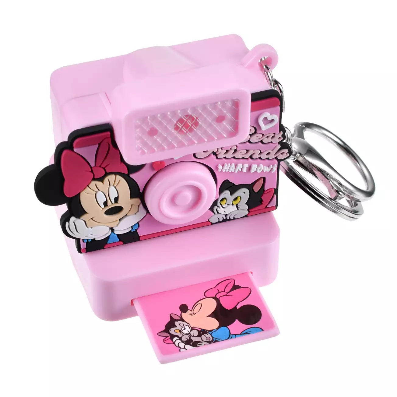 Japan Limited - Minnie & Figaro - Sound & Light Up Camera Keychain