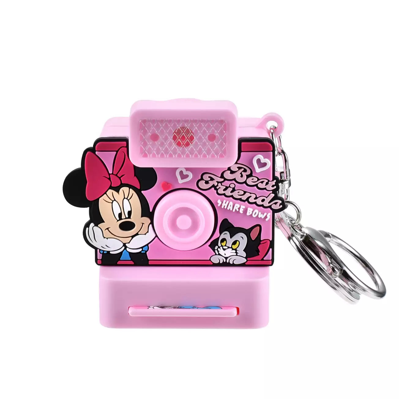 Japan Limited - Minnie & Figaro - Sound & Light Up Camera Keychain