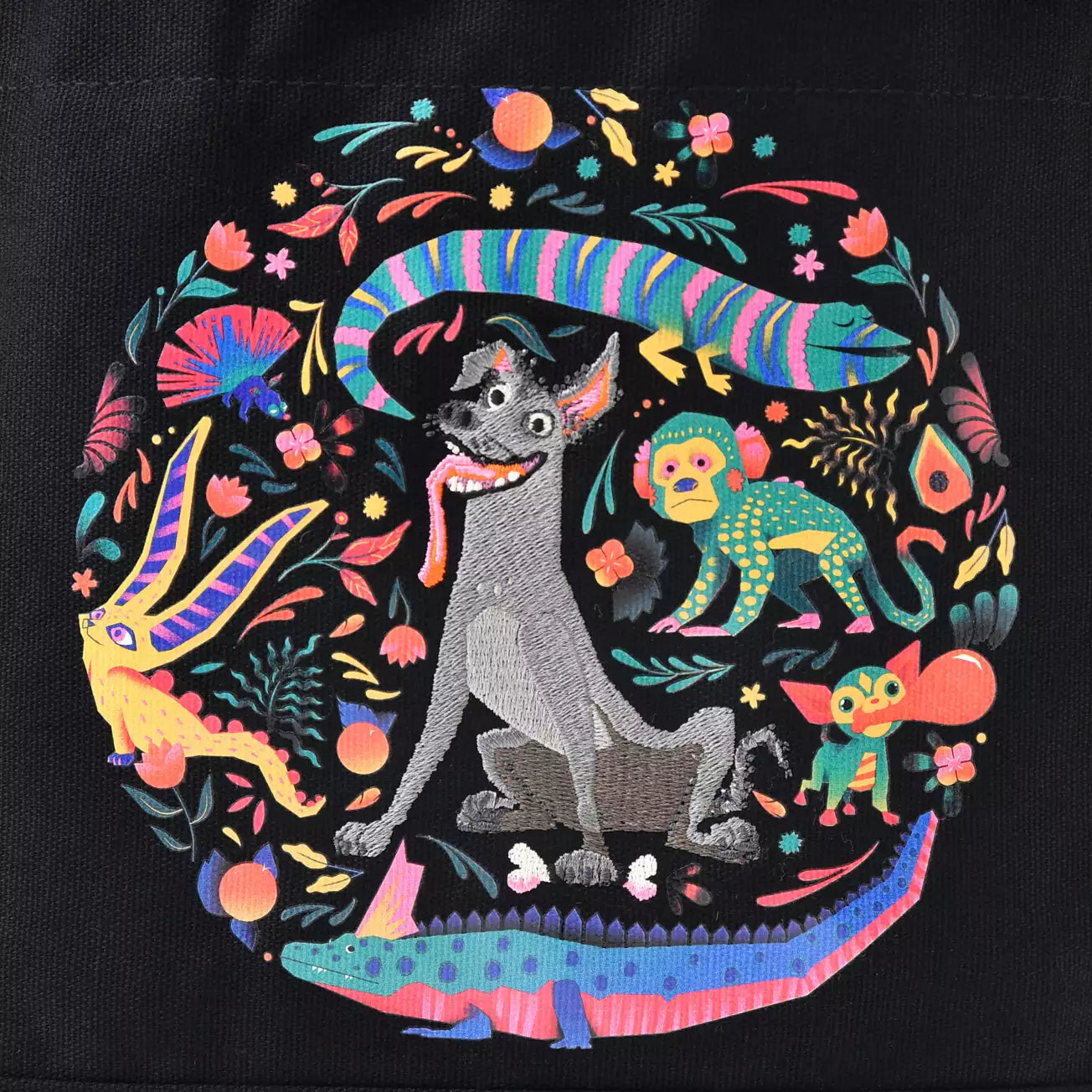 Japan Limited - Coco - Embroidered Dante Tote Bag with Charm