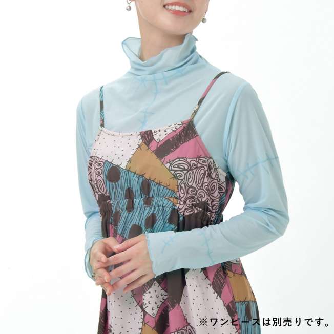 SEPT 16 PREORDER - Japan Limited - The Nightmare Before Christmas -Sally Long Sleeve Sheer Top