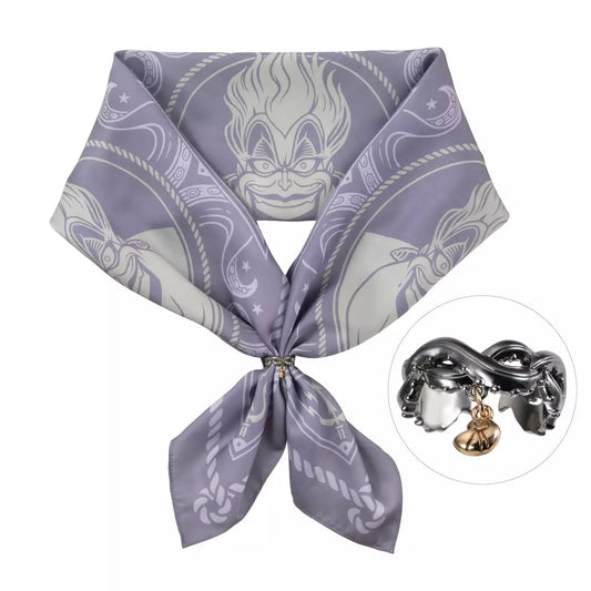 Japan Limited - Disney Villains - Ursula, Flotsam & Jetsam Scarf and Ring Set