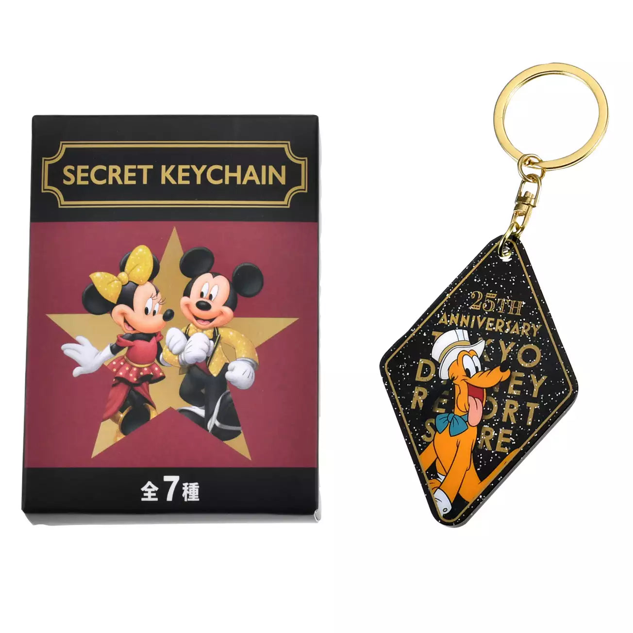 Tokyo Disney Resort Store Limited - 25th Anniversary - Mickey & Friends - Keychain Blind Box