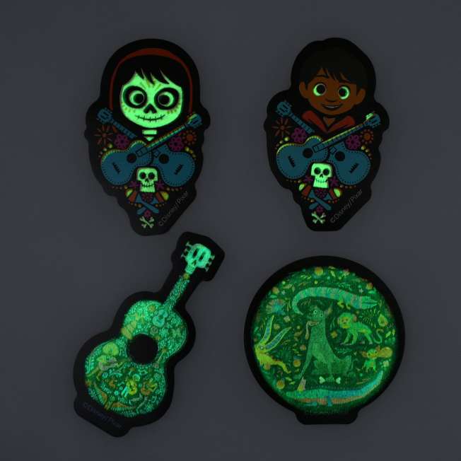 Japan Limited - Coco - Glow in the Dark - Remember Me Sticker Set