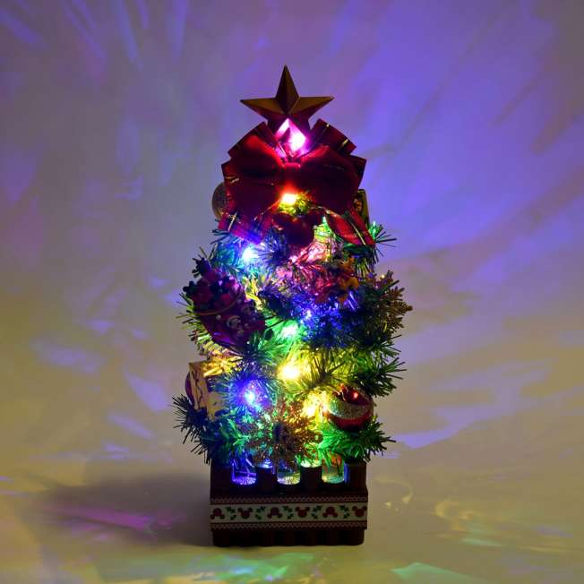 NOV 4 PREORDER - Japan Disney Store - Christmas 2025 - Mickey, Minnie & Pluto -  Light-Up Christmas Tree