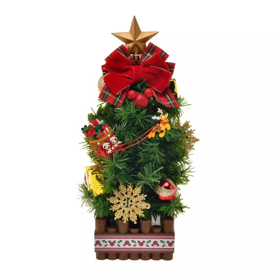 NOV 4 PREORDER - Japan Disney Store - Christmas 2025 - Mickey, Minnie & Pluto -  Light-Up Christmas Tree
