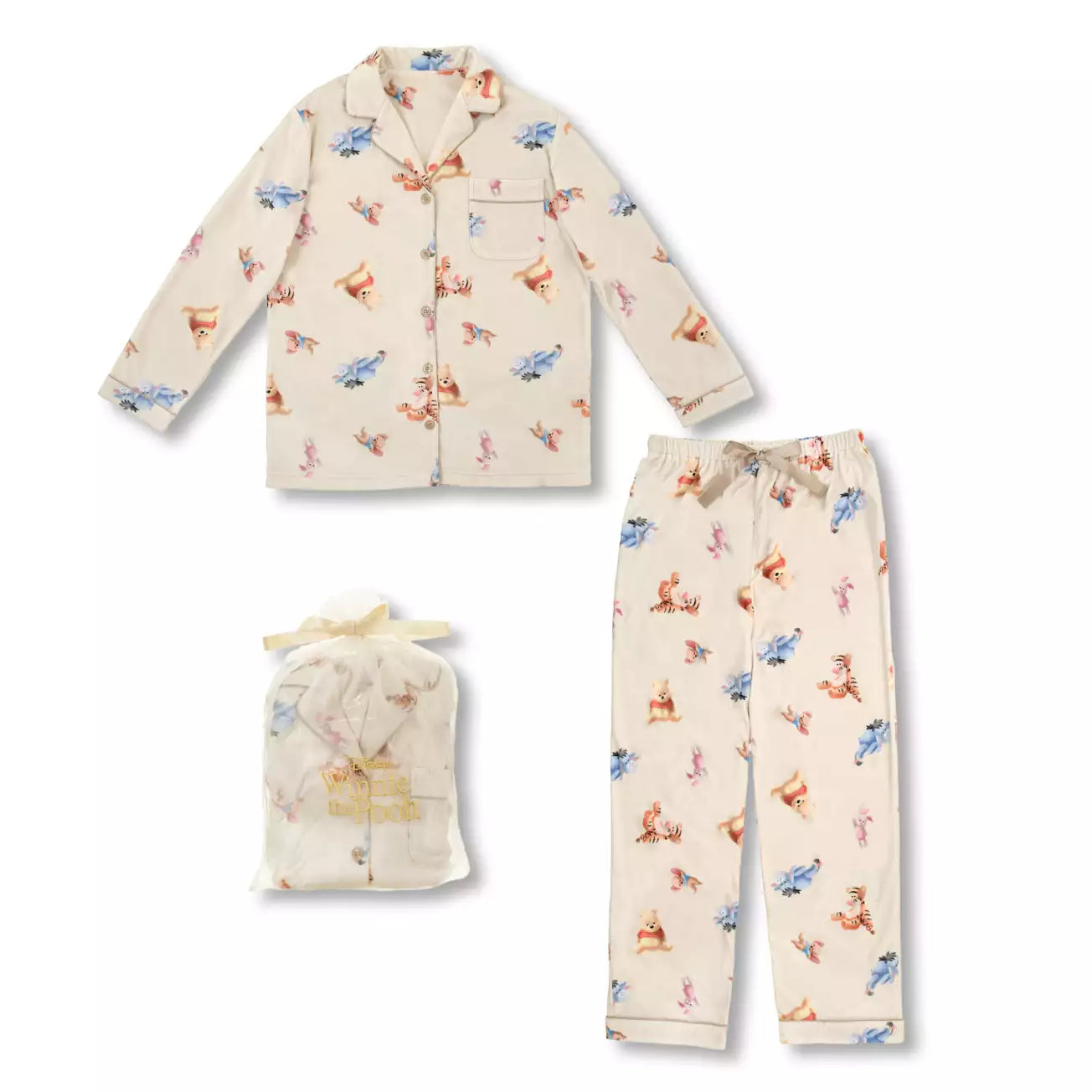 Japan Limited - Pooh & Friends - Long Sleeve Pajamas