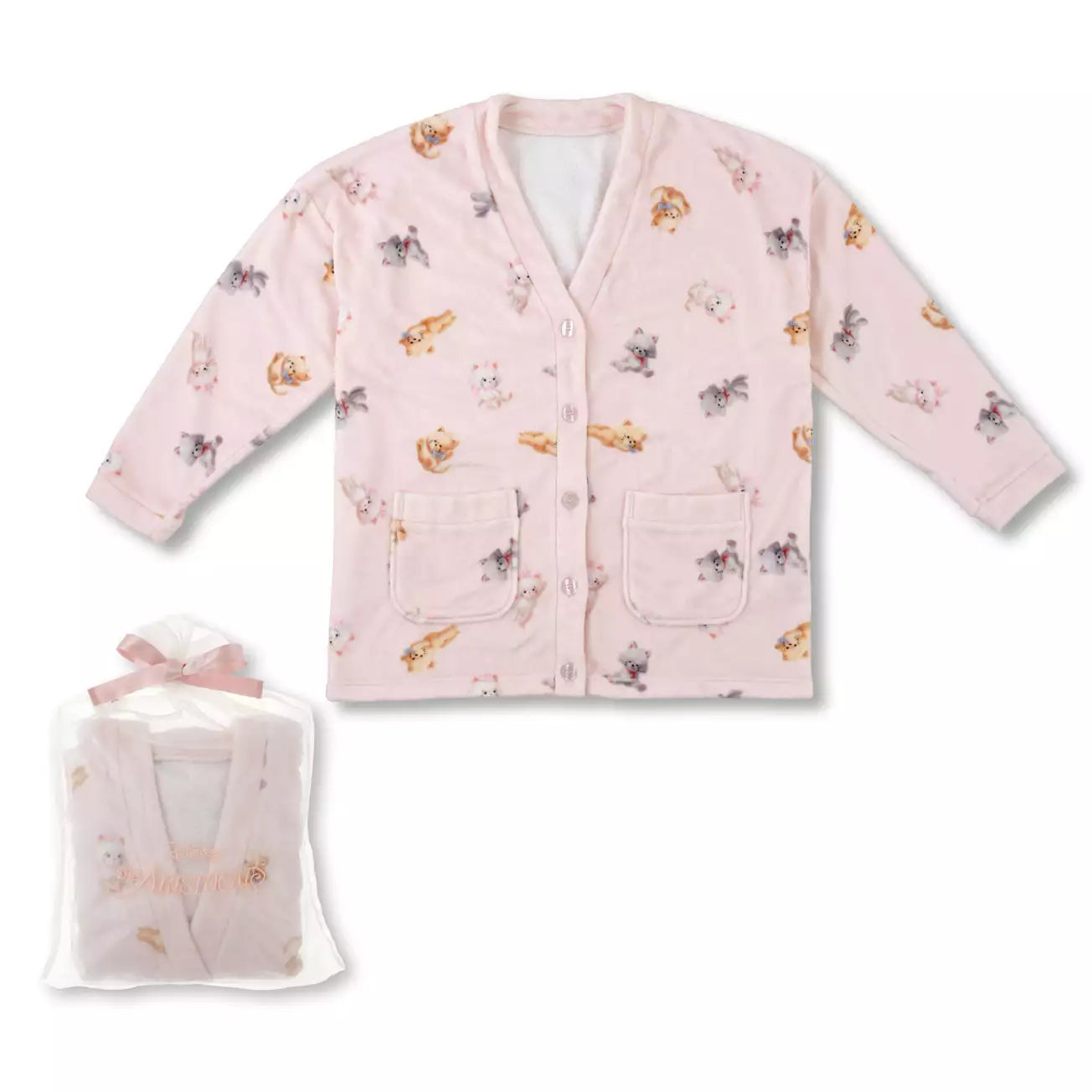 Japan Limited - The Aristocats - Marie, Berlioz & Toulouse - Long Sleeve Room Cardigan