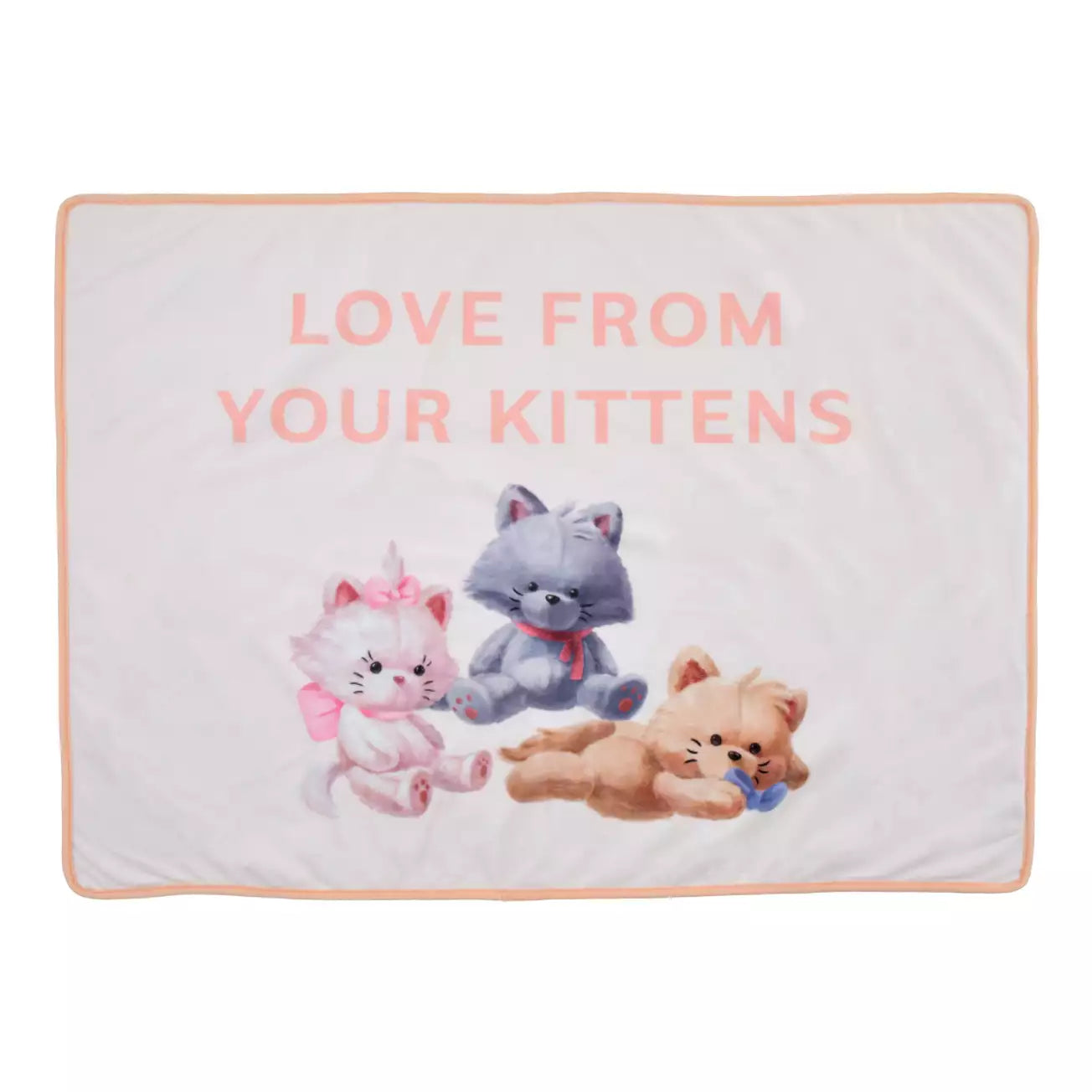 Japan Limited - The Aristocats - Marie, Berlioz & Toulouse Blanket with Plush Toy
