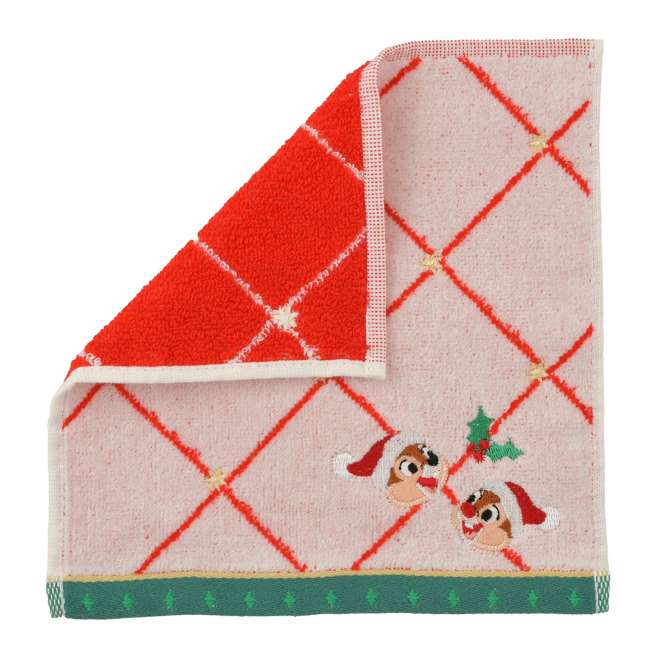 NOV 4 PREORDER - Japan Disney Store - Christmas 2025 - Chip & Dale Mini Towel