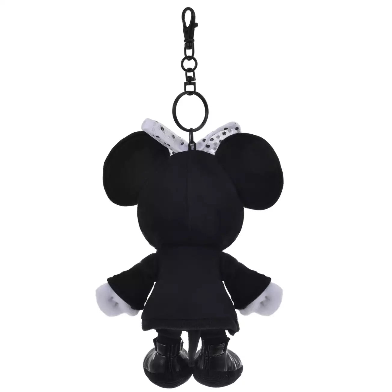 21 NOV PREORDER - Japan Disney Store - Black Style - Minnie Mouse Plush Keychain