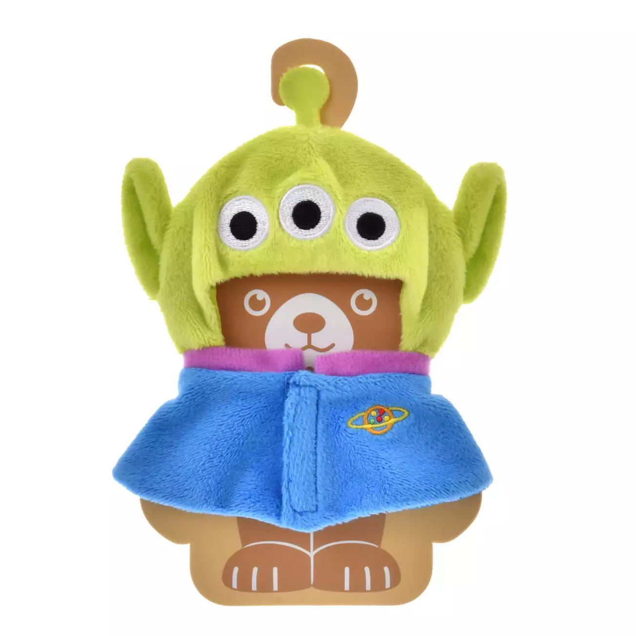 OCT 24 PREORDER - Japan Limited - Toy Story 30th Anniversary - Little Green Men - UniBearsity Plush Keychain Costume Poncho
