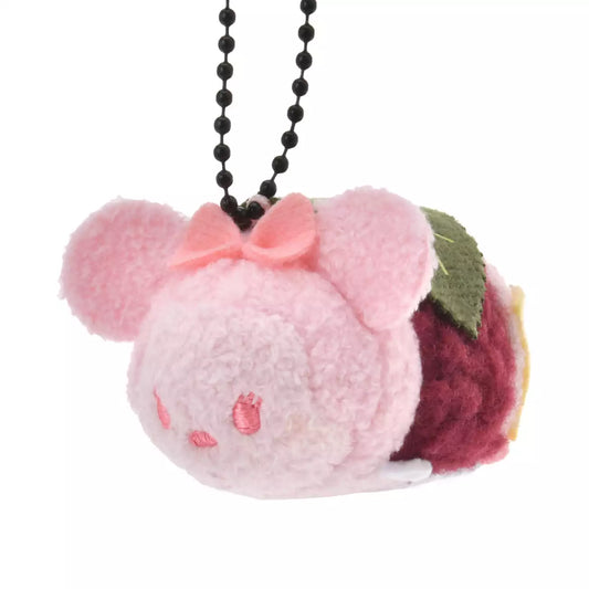 SEPT 30 PREORDER - Japan Limited - Tsumtsum - Japanese Sweets - Mochi Minnie Mouse - Plush Keychain