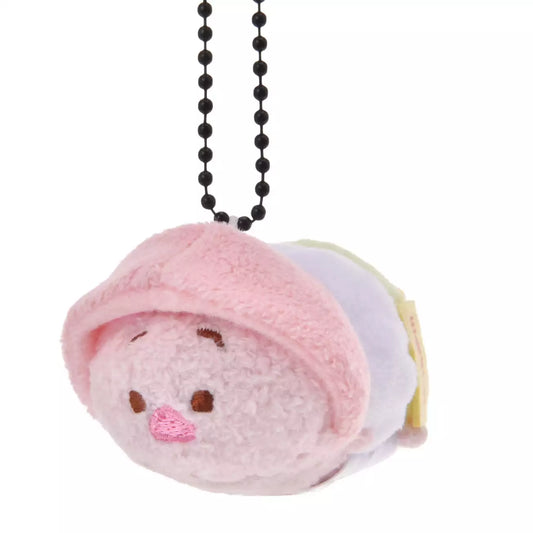 SEPT 30 PREORDER - Japan Limited - Tsumtsum - Japanese Sweets - Mochi Piglet Plush Keychain