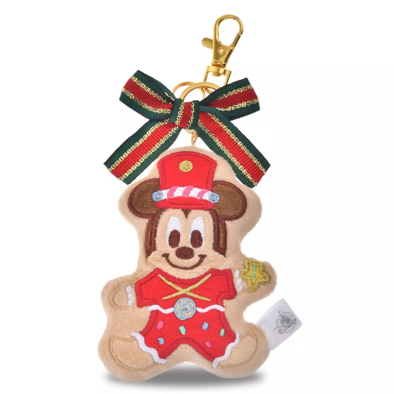 NOV 4 PREORDER - Japan Disney Store - Christmas 2025 - Mickey Mouse - Christmas Cookie - Plush Keychain